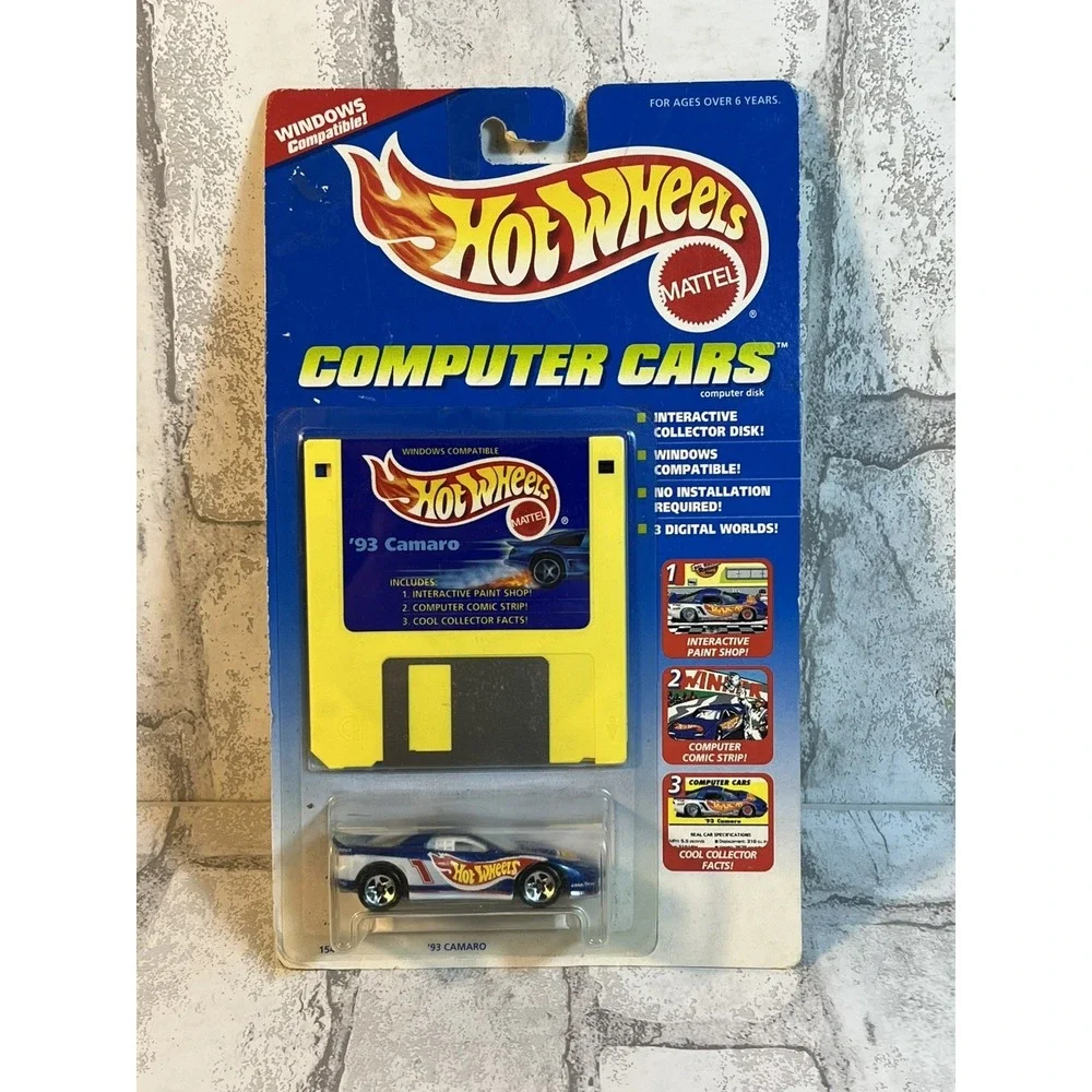 Vintage 90s Hot Wheels Party Favors: Stickers, Pencils, Erasers, Sharpeners, Etc